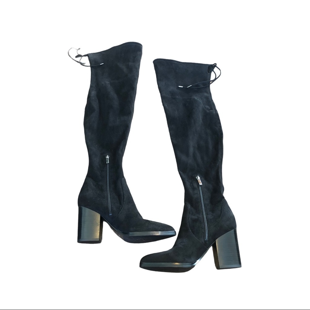 Marc Fisher Women's  Size 7M Larletta Black Suede